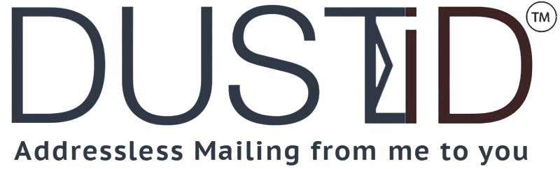 DustId - Addressless Mailing from me to you