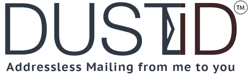 DustId - Addressless Mailing from me to you